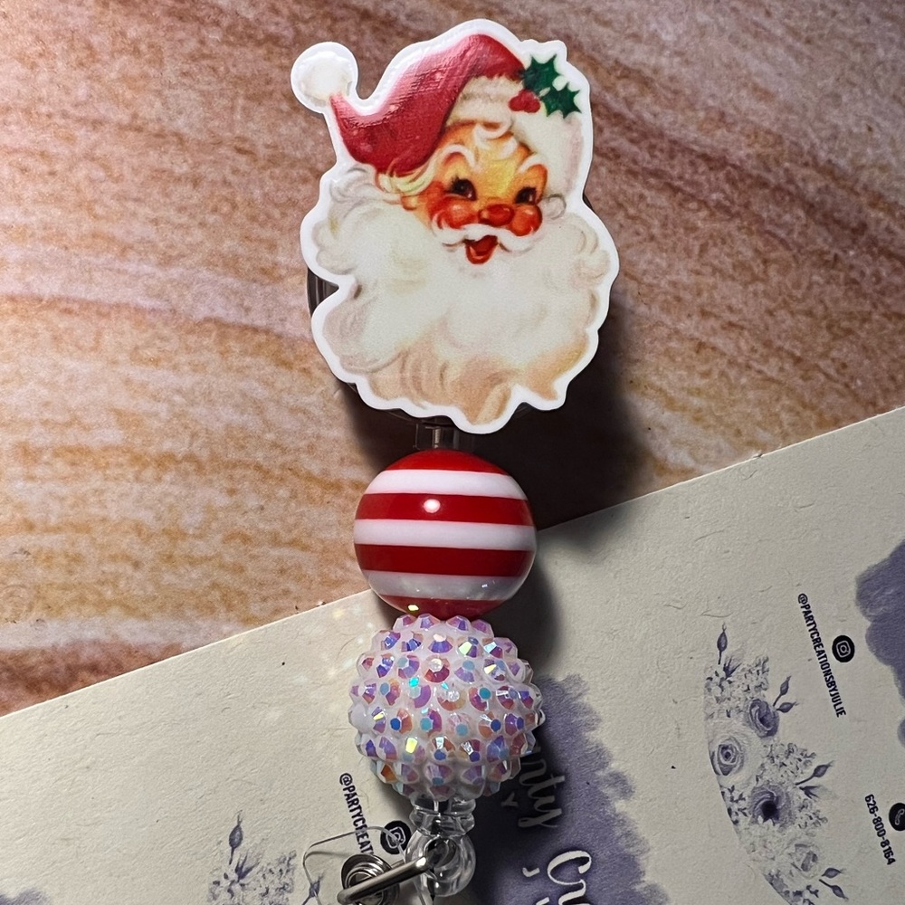 Santa Badge Reel